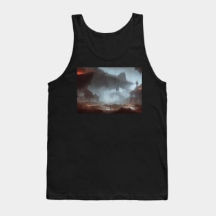 landscape nature wallpaper aestetic dreamland Tank Top